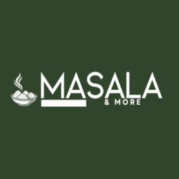 Masala & More logo.